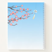 Japanisch Lucky Calico Cat, Maneki Neko Notizblock (Rückseite)