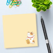 Japanisch Lucky Calico Cat, Maneki Neko Post-it Klebezettel