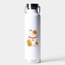 Japanisch Lucky Calico Cat, Maneki Neko Trinkflasche