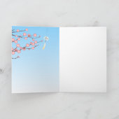 Japanisch Lucky Calico Cat, Maneki Neko, Viel Glüc Karte (Innenseite)