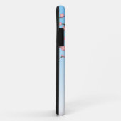 Japanisch Lucky Cat, Calico Maneki Neko Case-Mate iPhone Hülle (Hinten/Rechts)