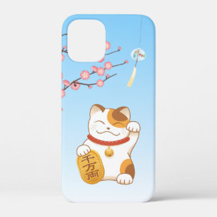 Japanisch Lucky Cat, Calico Maneki Neko Case-Mate iPhone Hülle