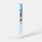 Japanisch Lucky Cat, Calico Maneki Neko Samsung Galaxy Hülle (Rechte Seite)