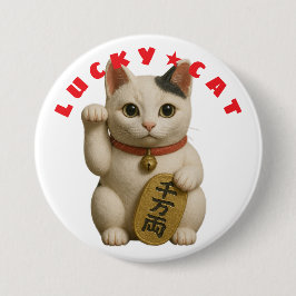 Japanisch Lucky Cat Charm Button