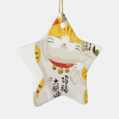 Japanisch Lucky Cat Keramik Ornament (Rechts)