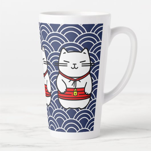 Japanisch Lucky Cat oder Maneki-Neko Milchtasse (Rechts)