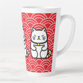 Japanisch Lucky Cat oder Maneki-Neko Milchtasse (Rechts)