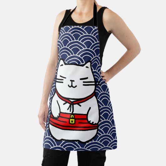 Japanisch Lucky Cat oder Maneki-Neko Schürze (InSitu)