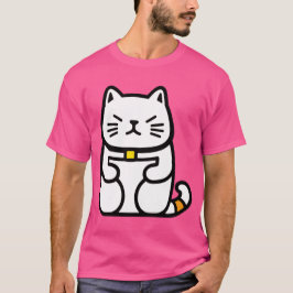 Japanisch Lucky Cat oder Maneki-Neko T-Shirt