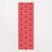 Japanisch Lucky Cat oder Maneki-Neko Yogamatte (Rückseite)