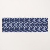 Japanisch Lucky Cat oder Maneki-Neko Yogamatte (Rückseite (Horizontal))