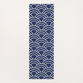 Japanisch Lucky Cat oder Maneki-Neko Yogamatte (Rückseite)