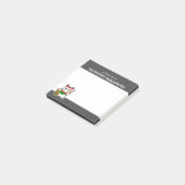 Japanisch Lucky Cat Personalisiert Post-it Klebezettel (angewinkelt)