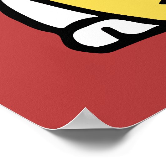 Japanisch Lucky Cat Poster (Ecke)