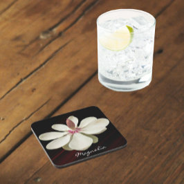 Japanisch Magnolia Blossom Floral Getränkeuntersetzer