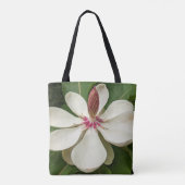 Japanisch Magnolia Blossom Floral Tasche (Rückseite)