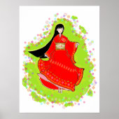 Japanisch Maiko Poster (Vorne)