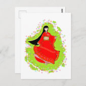 Japanisch Maiko Postkarte (Vorne/Hinten)