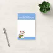 Japanisch "Maneki Neko" Lucky Cat Post-it Klebezettel (Büro)