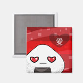 Japanisch Manga Mascot Magnet (Vorderseite/Rückseite)