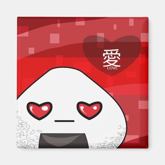 Japanisch Manga Mascot Magnet (Vorne)