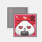 Japanisch Manga Mascot Magnet (Vorderseite/Rückseite)