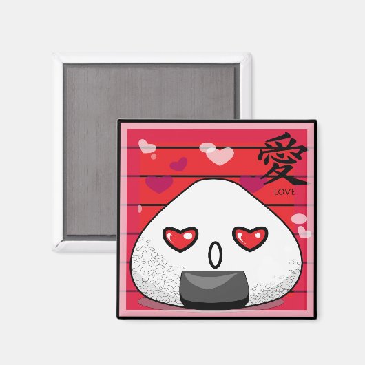 Japanisch Manga Mascot Magnet (Vorderseite/Rückseite)