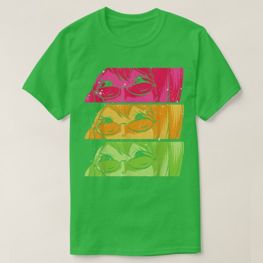 Japanisch Manga Otaku Kawaii Anime Girl Japan Anim T-Shirt (Design vorne)