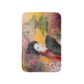 Japanisch mit einer Frau Badematte (Vorderseite Vertikal)