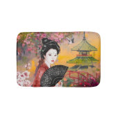 Japanisch mit einer Frau Badematte (Vorderseite)