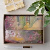 Japanisch mit einer Frau Seidenpapier (Geschenk)