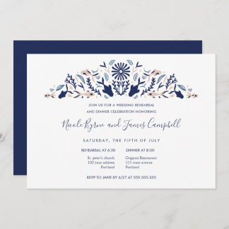 Japanisch Modern Koi Fish Probe Abendessen Hochzei Einladung