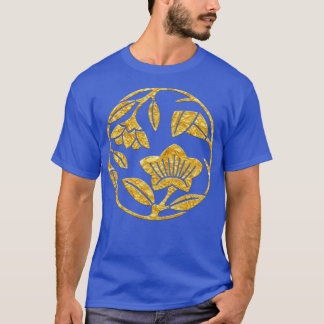 Japanisch Mon Kikyo Edamaru T-Shirt