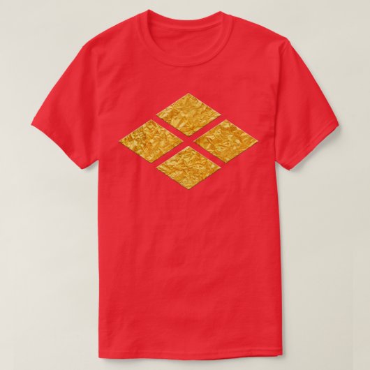 Japanisch Mon Takeda Bishi T-Shirt (Design vorne)