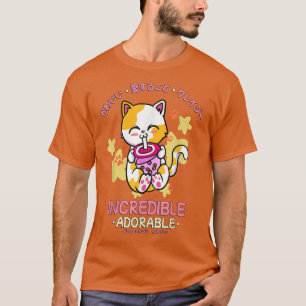 Japanisch - Niedliche Blase Teekatze Kätzchen ungl T-Shirt