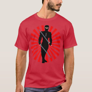 Japanisch Ninja Samurai Rising Sun Nippon (2) T-Shirt