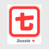 Japanisch Nummer sieben 七 【Nana】 Kanji Aufkleber (Blatt)