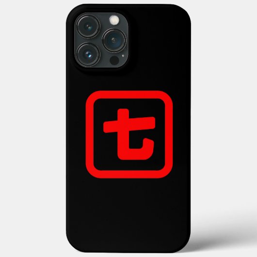 Japanisch Nummer sieben 七 【Nana】 Kanji Case-Mate iPhone Hülle (Rückseite)