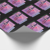 Japanisch Offline Vaporwave Ästhetik Trauriges Her Geschenkpapier (Ecke)