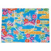 Japanisch Okinawan Dye (Bingata) Große Geschenktüte (Vorderseite)