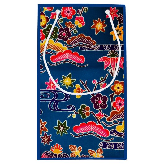 Japanisch Okinawan Dye (Bingata) Kleine Geschenktüte (Rückseite)