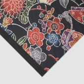 Japanisch Okinawan Dye (Bingata) Seidenpapier (Ausschnitt)