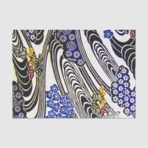 Japanisch Okinawan Dye (Bingata) Seidenpapier