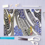 Japanisch Okinawan Dye (Bingata) Seidenpapier (Handwerk)