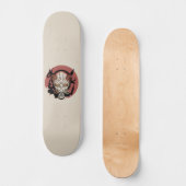 Japanisch Oni Demon Skateboard (Vorderseite)