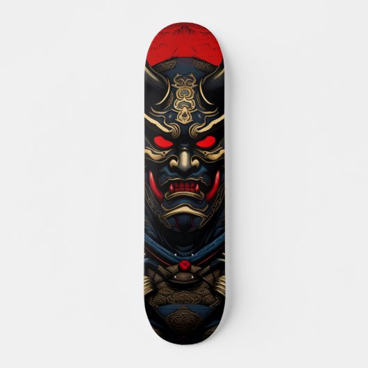 Japanisch Oni Skateboard (Vorne)