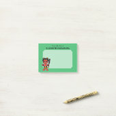 Japanisch Oni Yokai Monster - Personalisiert Post-it Klebezettel (Auf Schreibtisch)