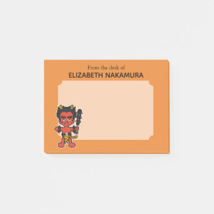 Japanisch Oni Yokai Monster - Personalisiert Post-it Klebezettel