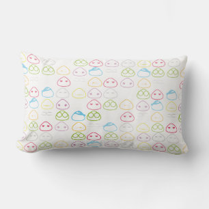 Japanisch Onigiri Fluo Muster Lendenkissen