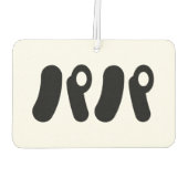 Japanisch Papa パ | Nihongo Language Autolufterfrischer (Rückseite)